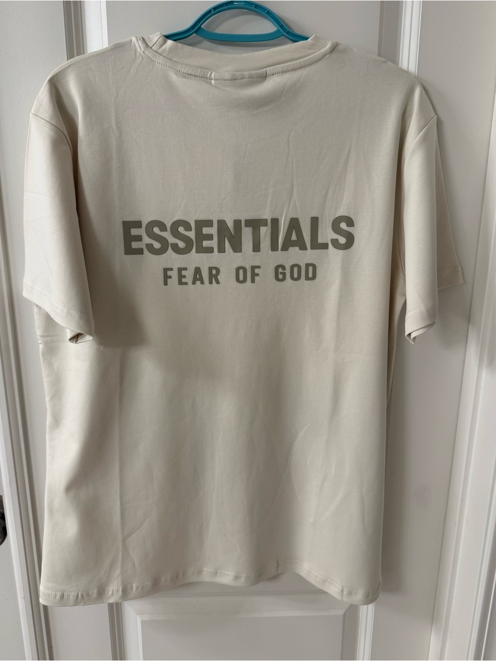 Essentials Fear of God Cream Graphic Short Sleeve Tee